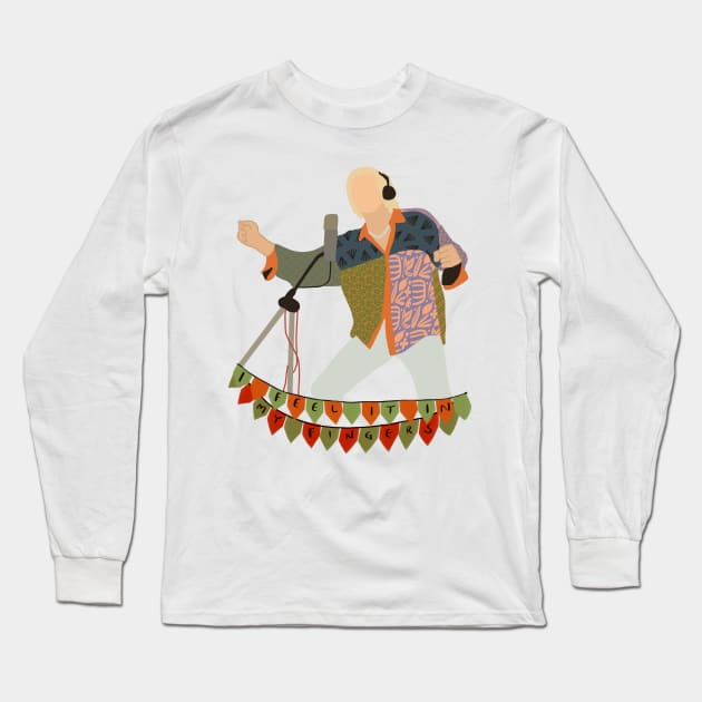 Billy Mack - I feel it in my fingers Christmas song Long Sleeve T-Shirt by rachaelthegreat